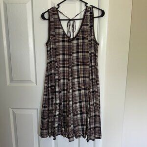 Mystree Plaid Tent Dress Women's Size‎ Medium